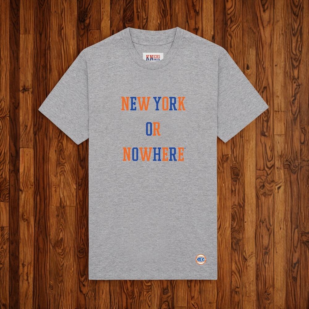 Knowlita x New York Knicks New York Or Nowhere T Shirt Mens L NWOT
